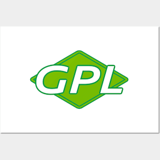 GPL logo Posters and Art